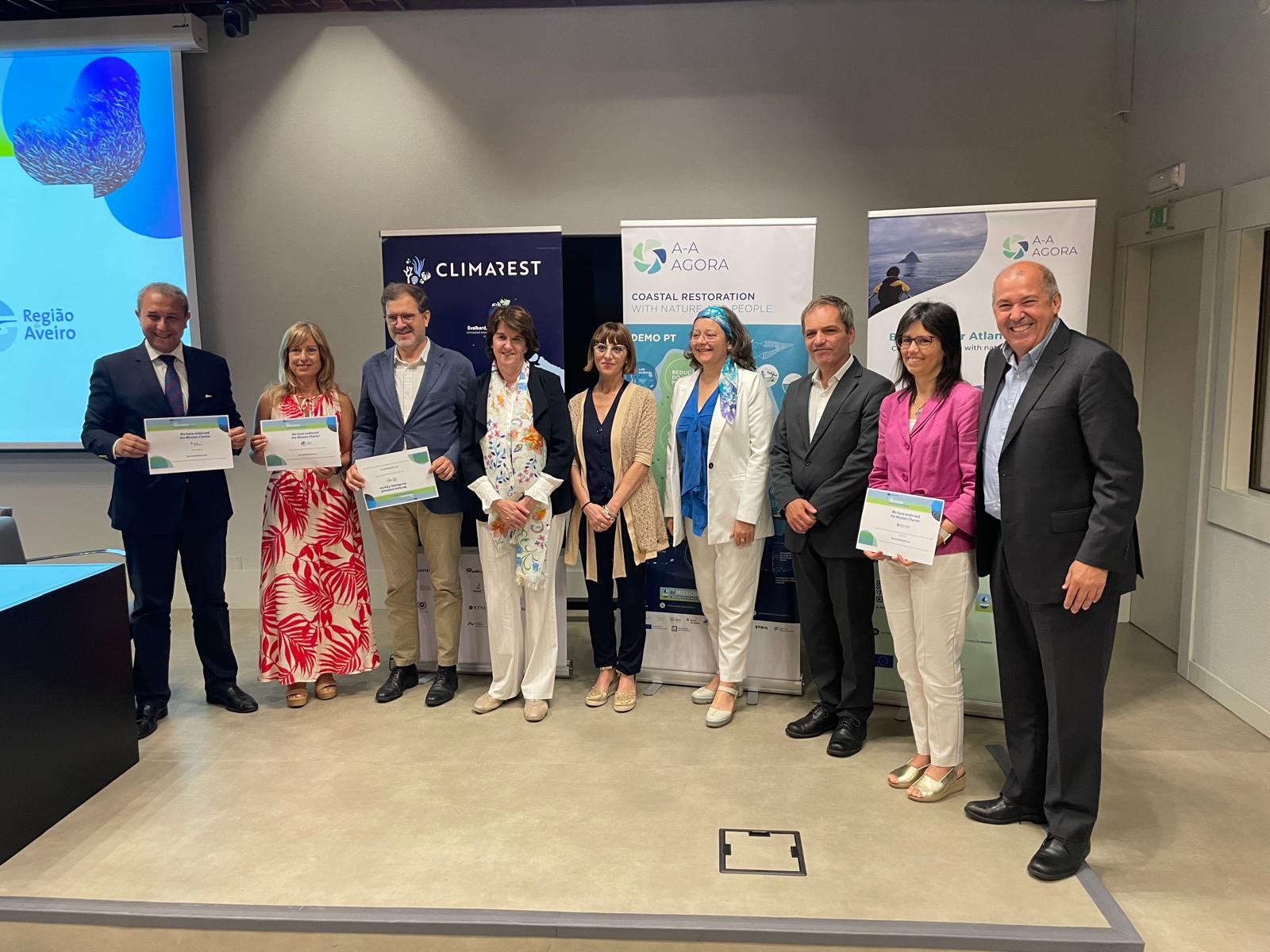 Evento da Missão Oceanos com a colaboração do A-AAGORA