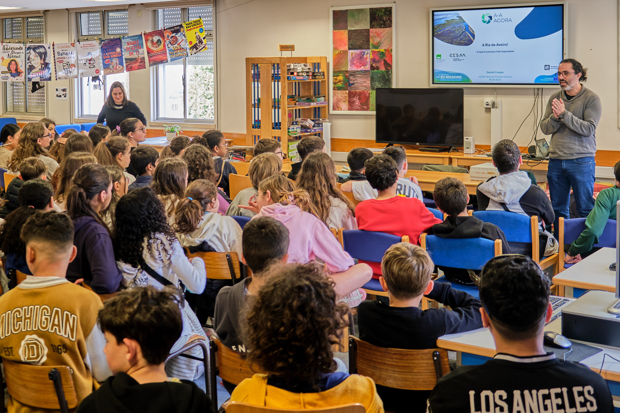 Projeto A-AAGORA promove nova atividade de literacia do oceano em Cacia​